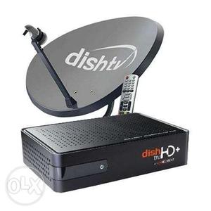 Dishtv receiver&remote&dishantina