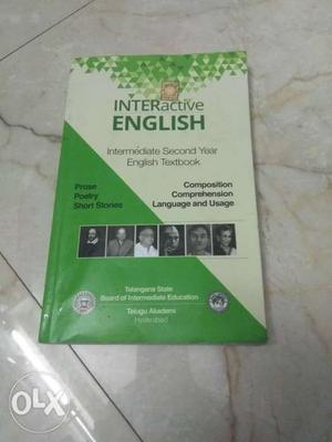English textbook for Inter second year (Telugu