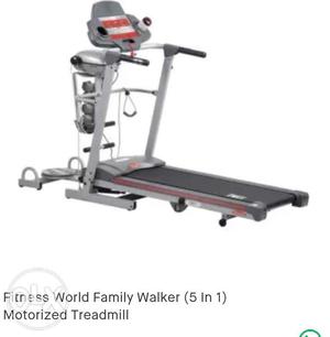 Fitness world family Treadmill 5in 1