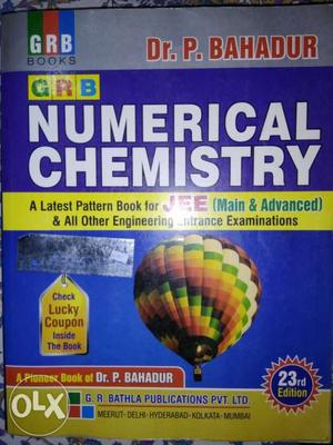 GRB Numerical Chemistry P Bahadur 23rd Edition