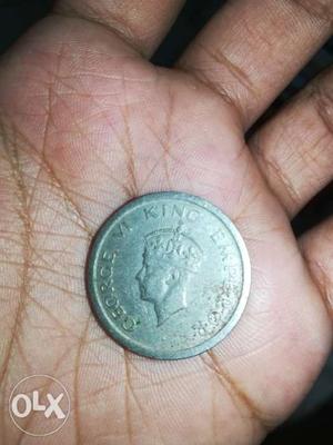 George King VI Emperor Coin ANTIQUE