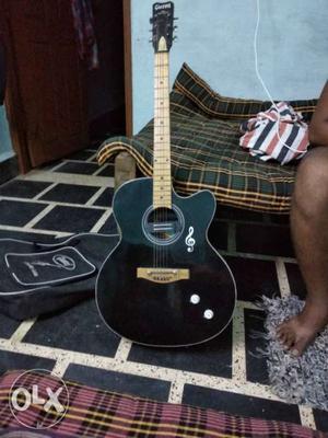 Givson Black Acoustic Guitar