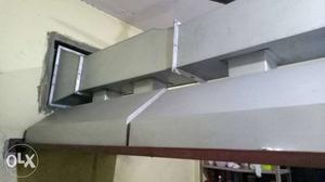 Gray Duct Plate