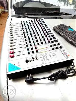 Gray Mixing Console