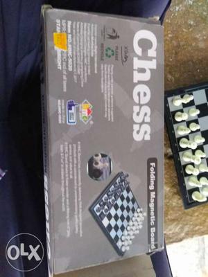 Hi magnetic chess folding board actual rate 450