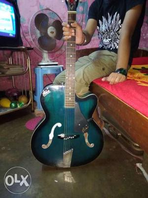 Hobner export quality guitar with high amplifier