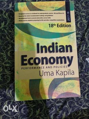 Indian Economy Uma Kapila Book