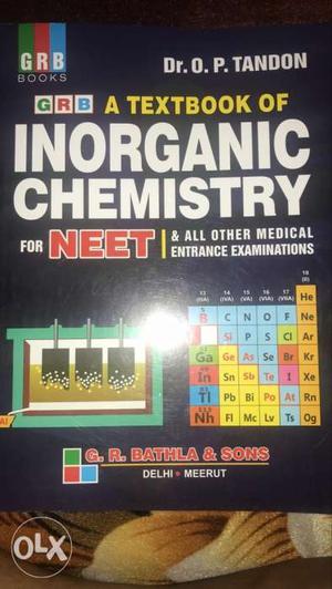 Inorganic Chemistry for NEET by OP Tandon. brand