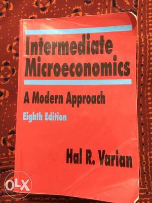 Intermediate microeconomics by varian