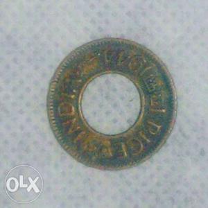 It's a coin of India, year  British Era