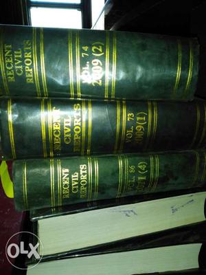 Legal books RCR CIVIL FROM YEAR  TO 