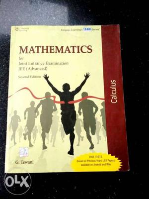 Mathematics For JEE Advanced Calculus Book