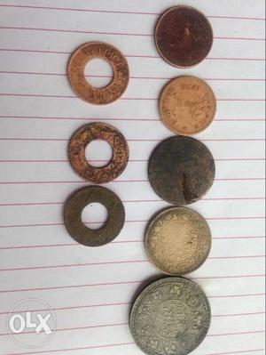 Old antique coins in poor price urgent sell