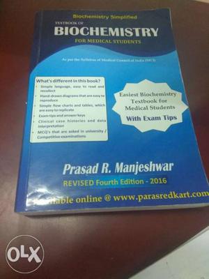 PRASAD BIOCHRMISTRY. fresh book without any name written or