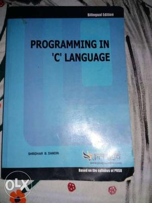 Programming in "C" langusage book in Hindi