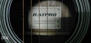 Ratpro Jumbo 1 year old seasoned guitar.