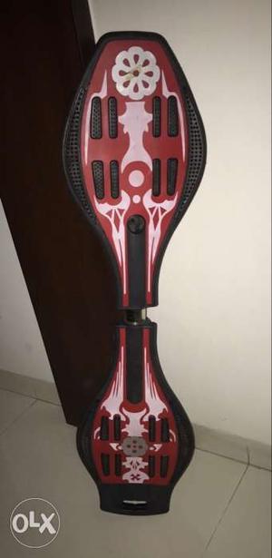 Red And Black Waveboard/Ripstick
