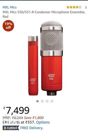 Red Condenser Microphone Screenshot