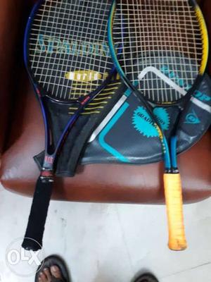 Sparing used Tennis Racquets