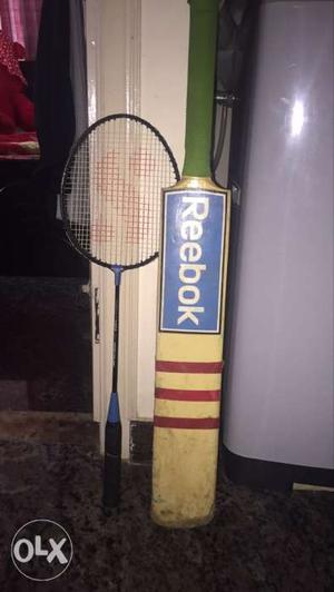 Tennis ball bat and racket
