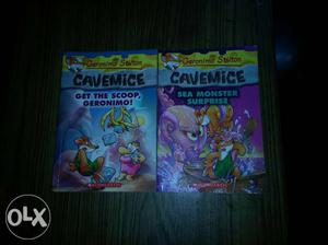 Two Cavemice By Geronimo Stilton Books