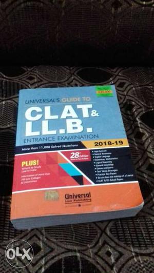 Universal's Guide To CLAT & LL.B. Entrance Examination Book