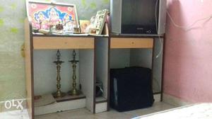 Wooden table in good condition. for more details