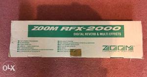 Zoom RFX- Digital Reverb & Multi Effects Box