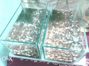 2 small tanks best suited for bettas is for sell