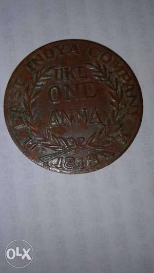 200 Years Old East India Company Coin