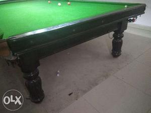6*12 snooker table with slate