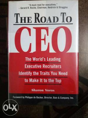 A Valuable guide for the aspiring CEO.