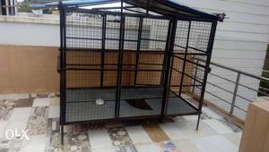 Big size dog cage 6'4'5' in good condition. Fully