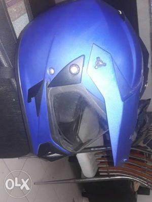 Blue Full-face Helmet