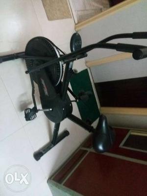 Body gym cross trainer and cycle in mint