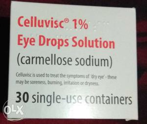 Celluvisc preservatives free eye drop imported