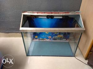 Fish tank with light and filter