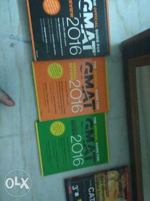GMAT Official used books in very good condition.
