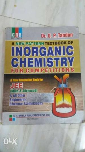 GRB Inorganic Chemistry by Dr. OP Tandon (Market