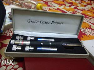 High beam green laser light pointer With four