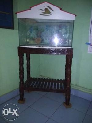 High quality Fish tank with wooden stand