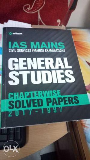 IAS mains book in new condition. it's a new book