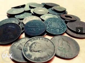 Rear old Indian coins