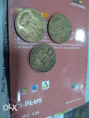 Three old coins for sale