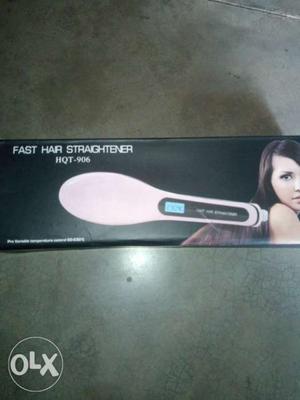 12 days old hair straightener with warranty with