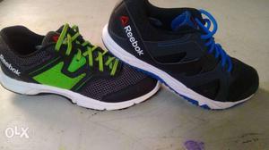 Brand Reebok Two pairs sports shoes Price fixed