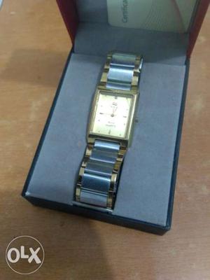 Gold and silver colour combination watch best
