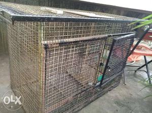 Heavy metal cage for Dogs and other animals or