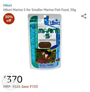 Hikari Marine Fish Food Pack