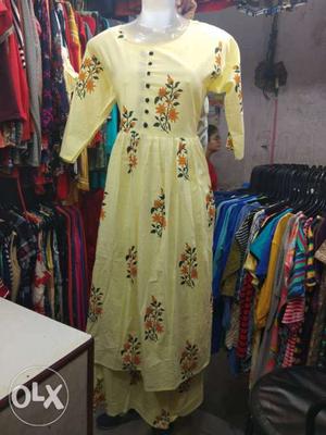 Kurti with plazo set only Rs 650 This is a new pics not used